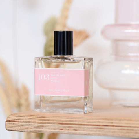 bon parfumeur paris fragrance pink 103 French perfume floral 