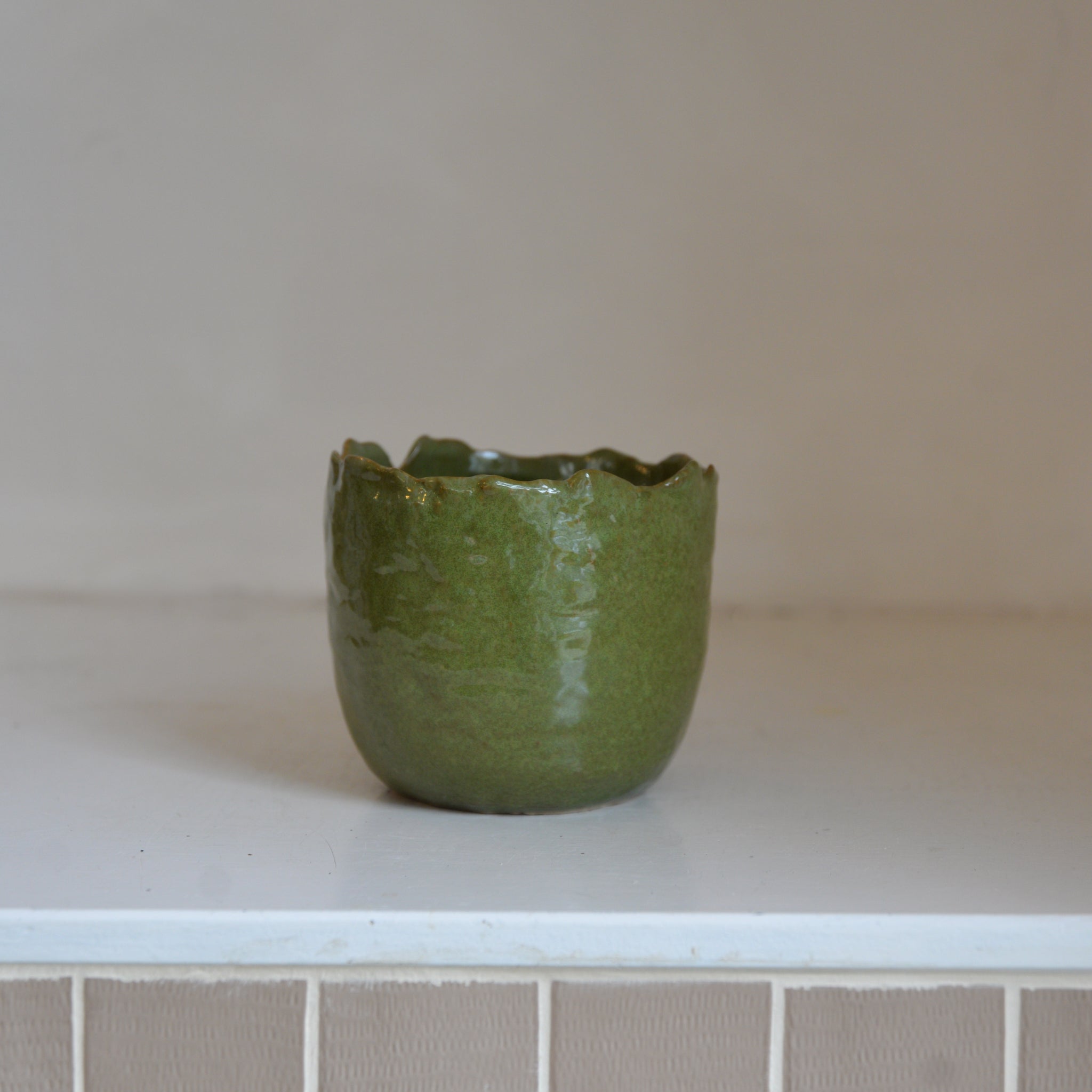 Liya Glazed Plant Pot / Various Sizes