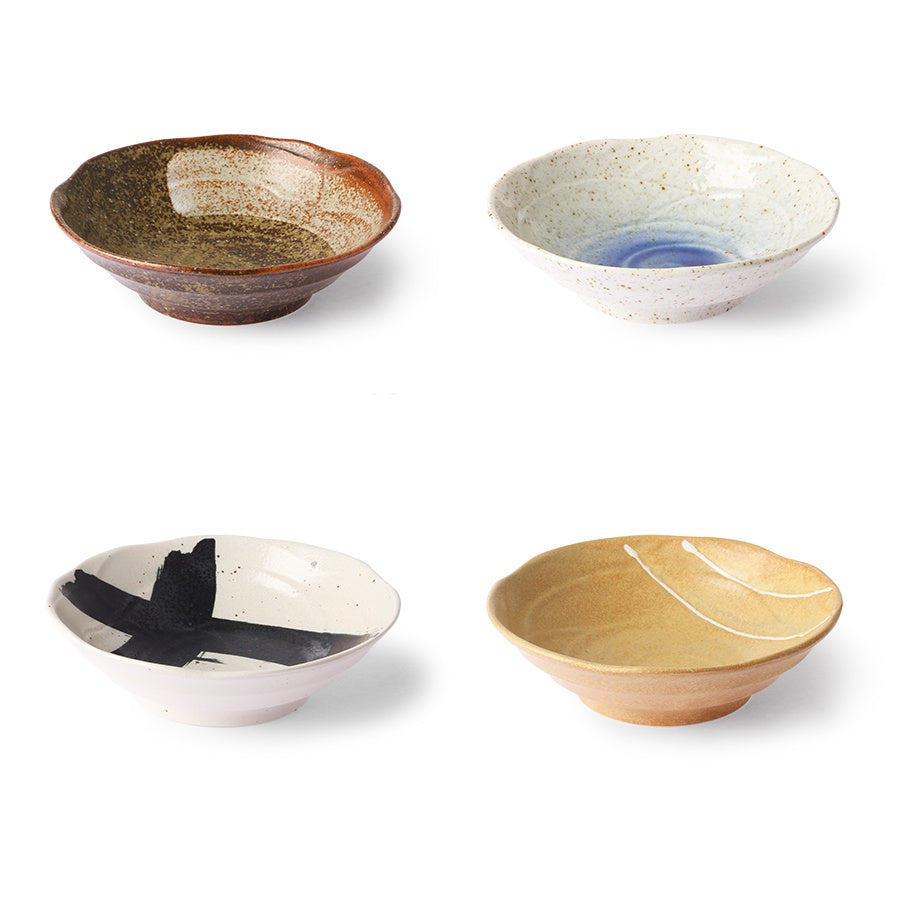 HK Living Kyoto Ceramics: Shallow Bowls