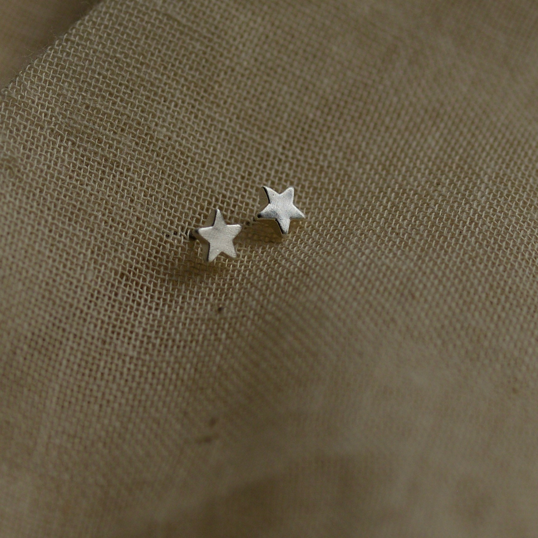 Pilgrim Ava Star Silver Plated Stud Earrings