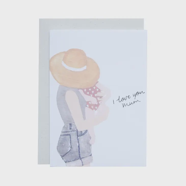 I Love You Mum Card