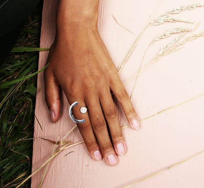 Lima Lima Deco Ring Rose Quartz