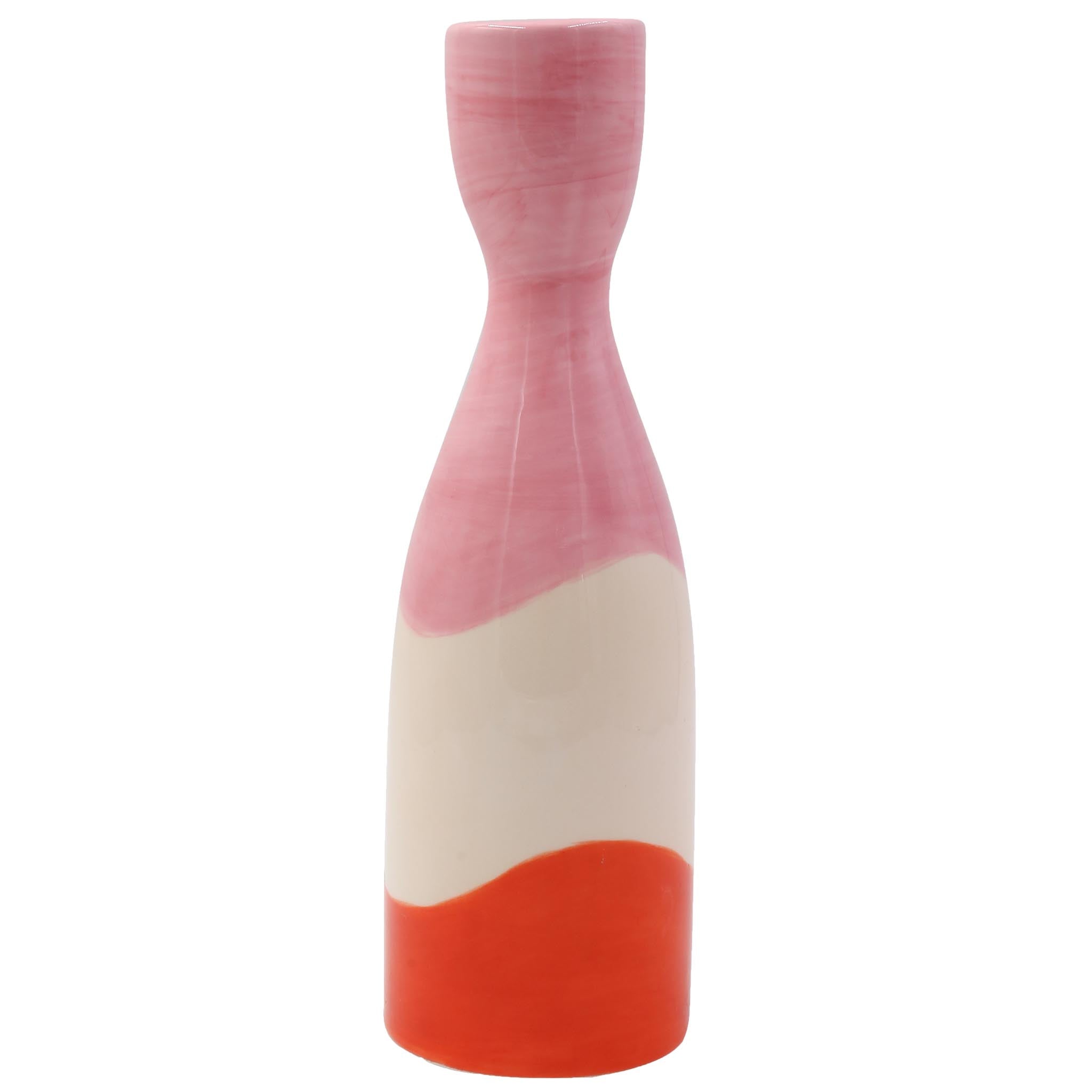 Nina Candleholder in Pink and Red