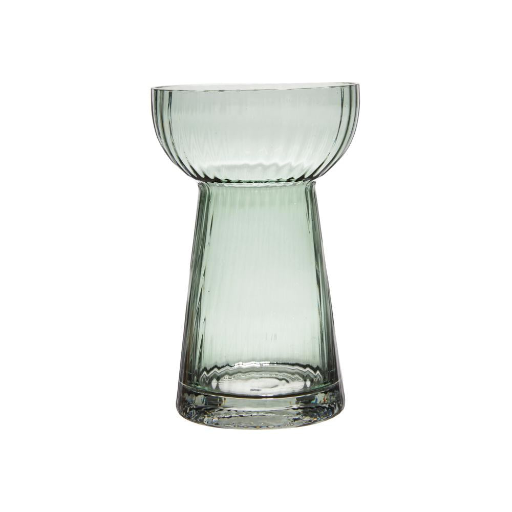 Hyacinth Glass Vase / Green