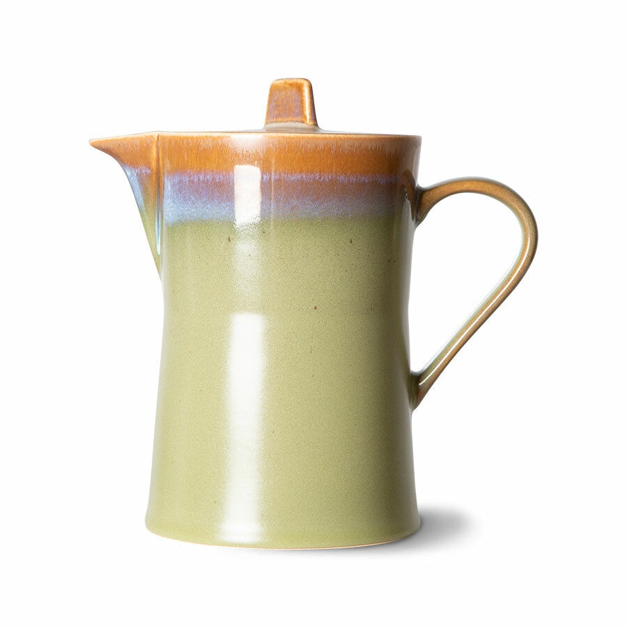 HKliiving 70s Ceramics: Peat Tea Pot