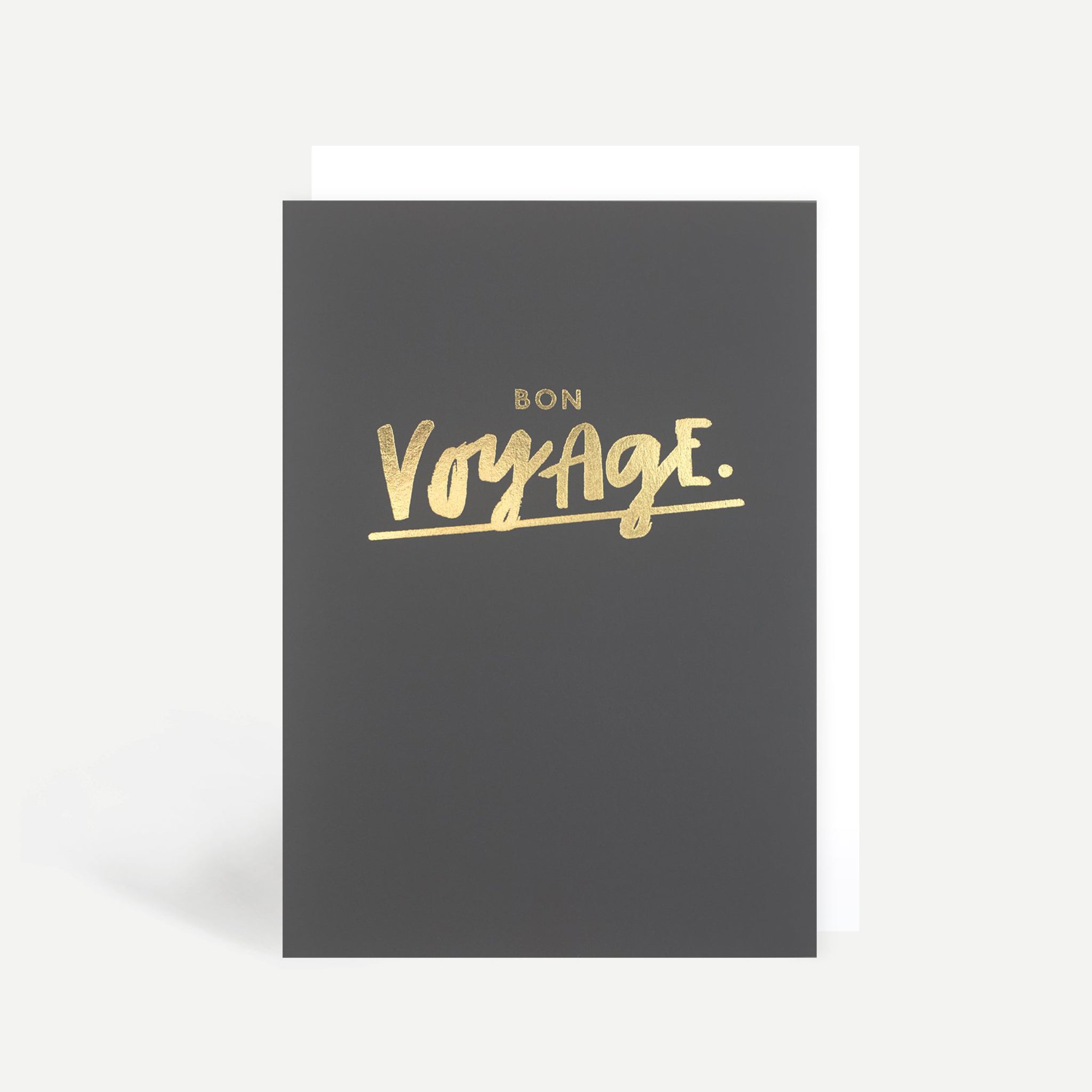 Bon Voyage Gold Foil