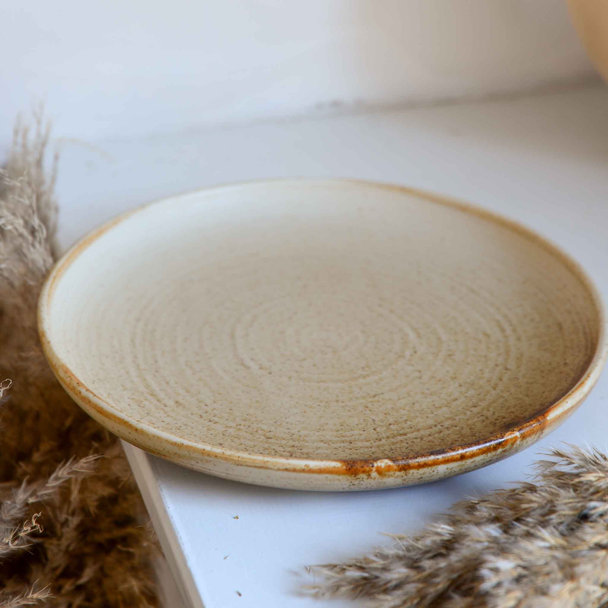 HKliving Chef Ceramics: Rustic Plates