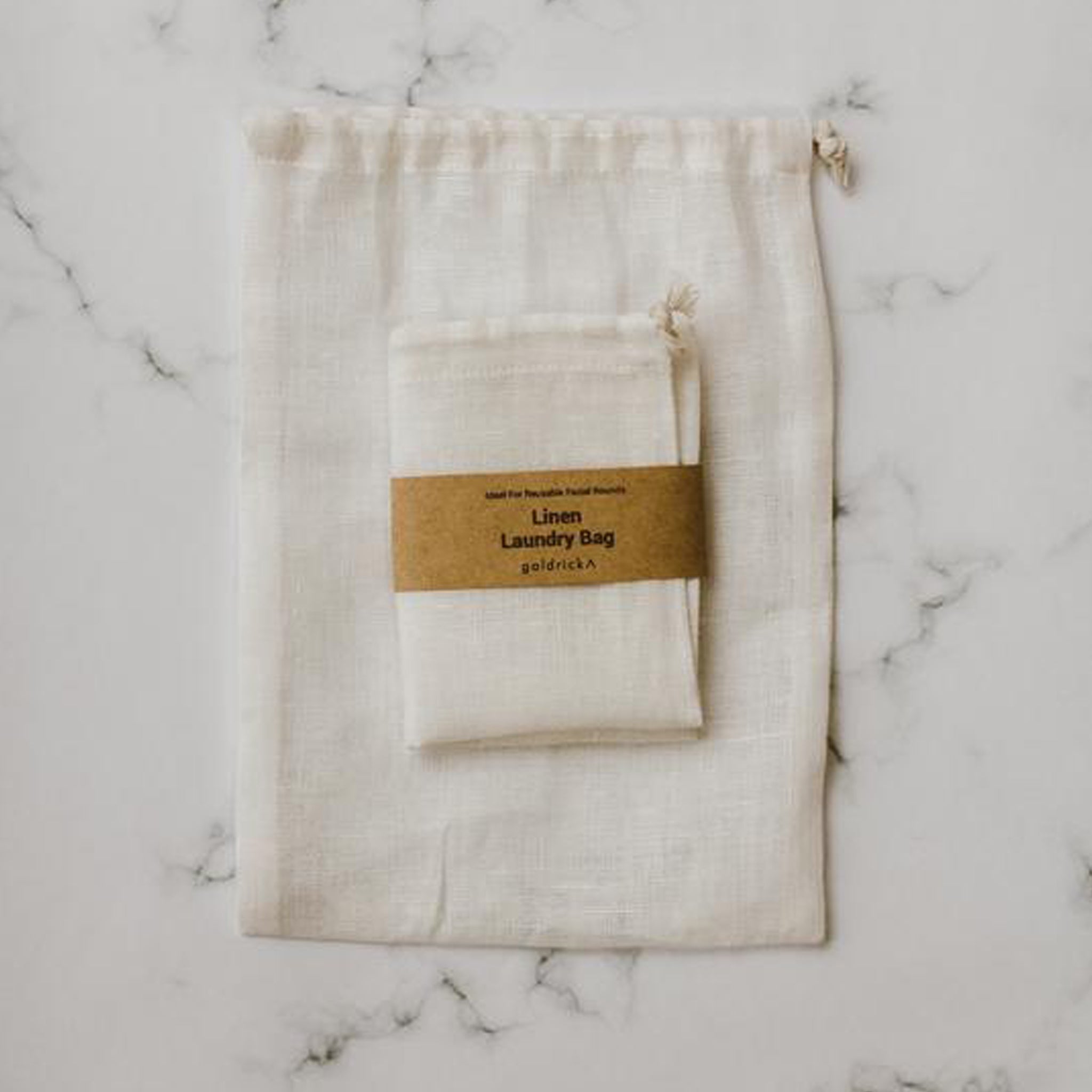 Linen Laundry Bag