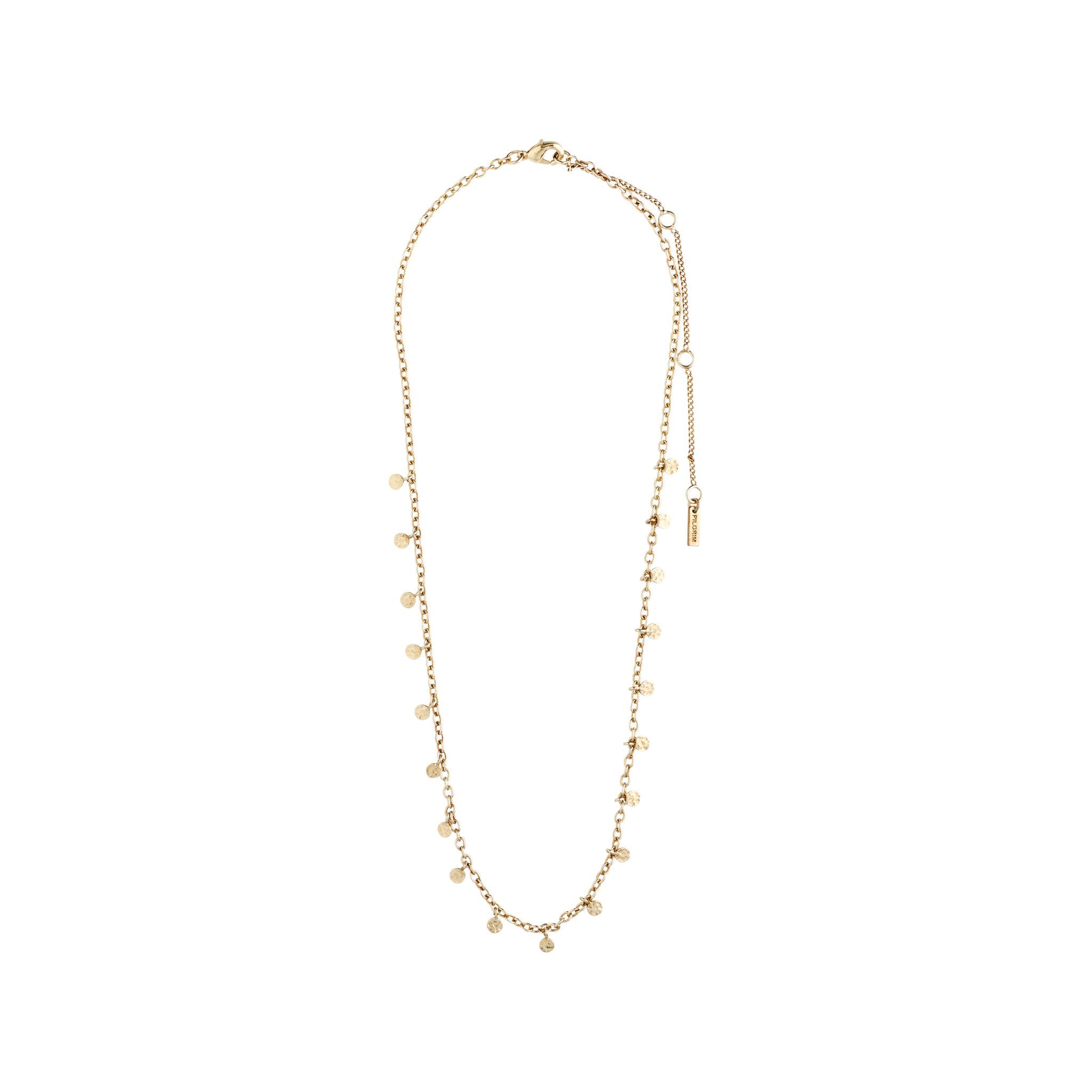 Panna Gold Plated Small Charm Necklace