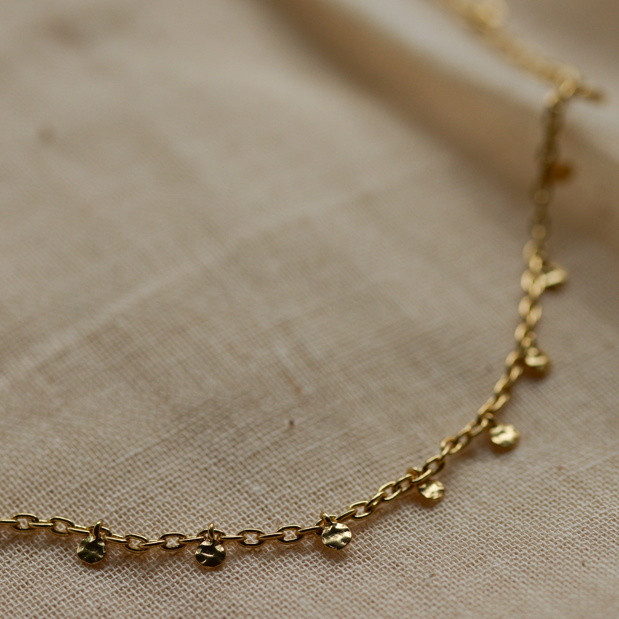 Panna Gold Plated Small Charm Necklace