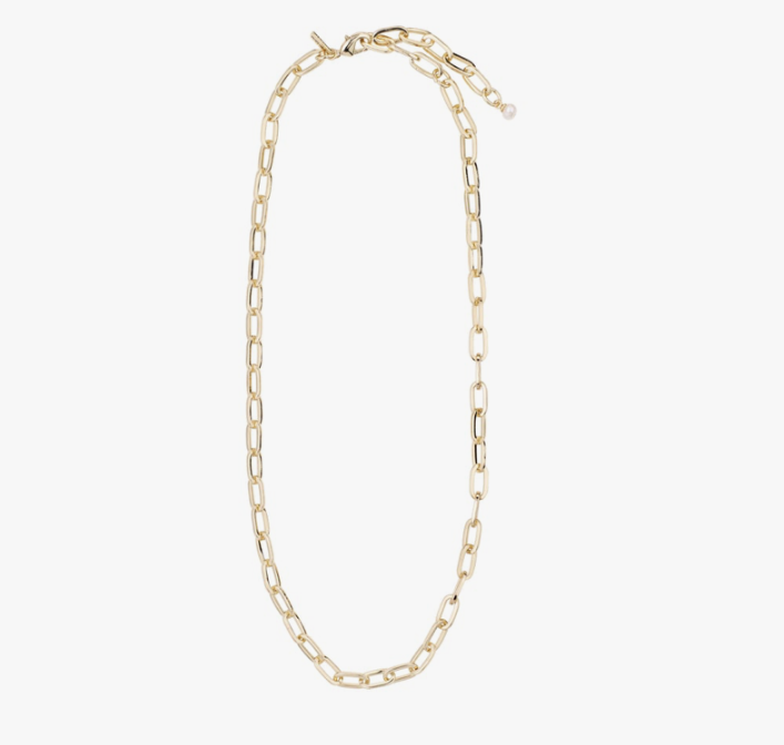 Pilgrim Bibi Cable Chain Necklace Gold Plated