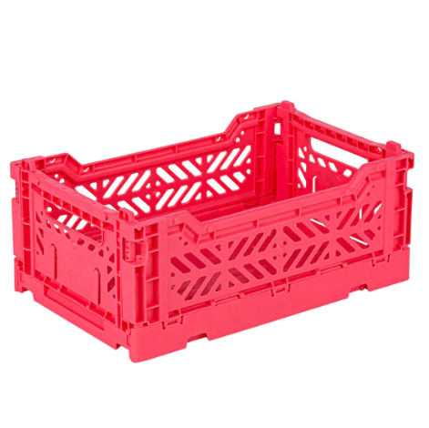 Mini Folding Crate / Various Colours