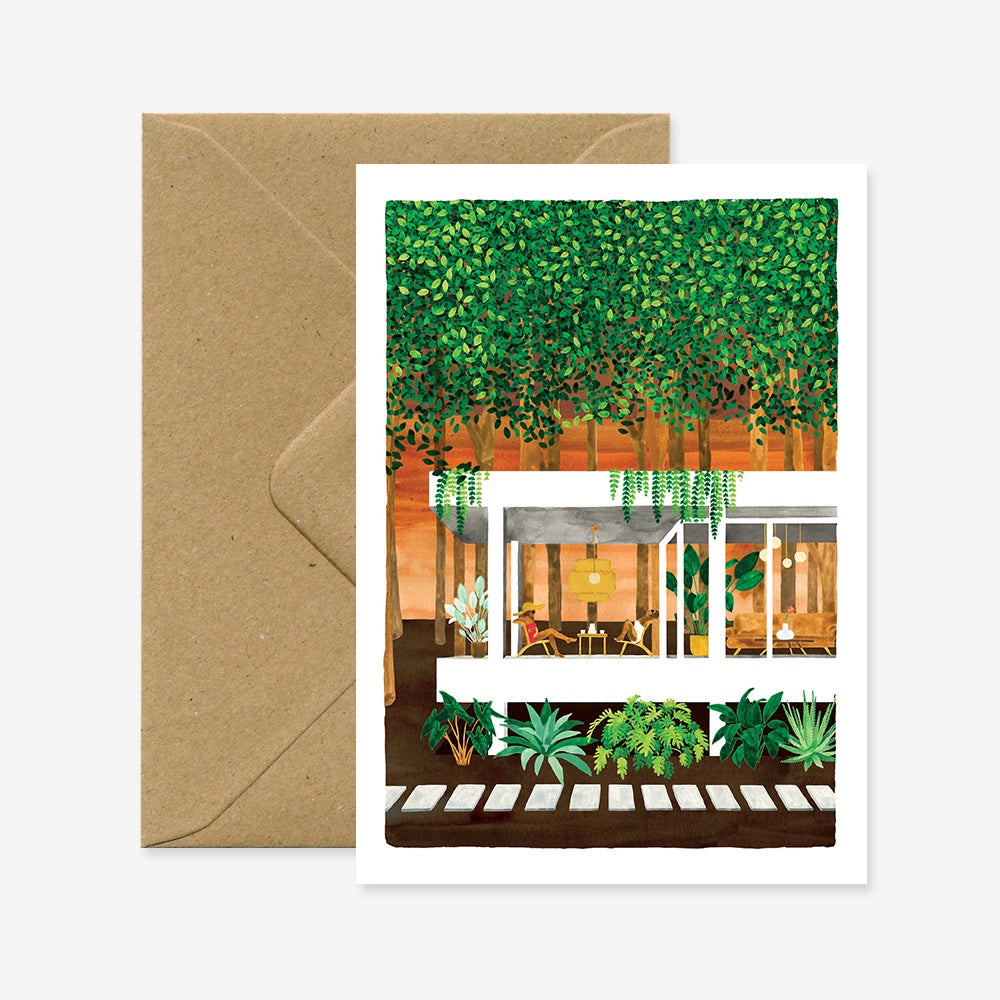 House In The Woods Card