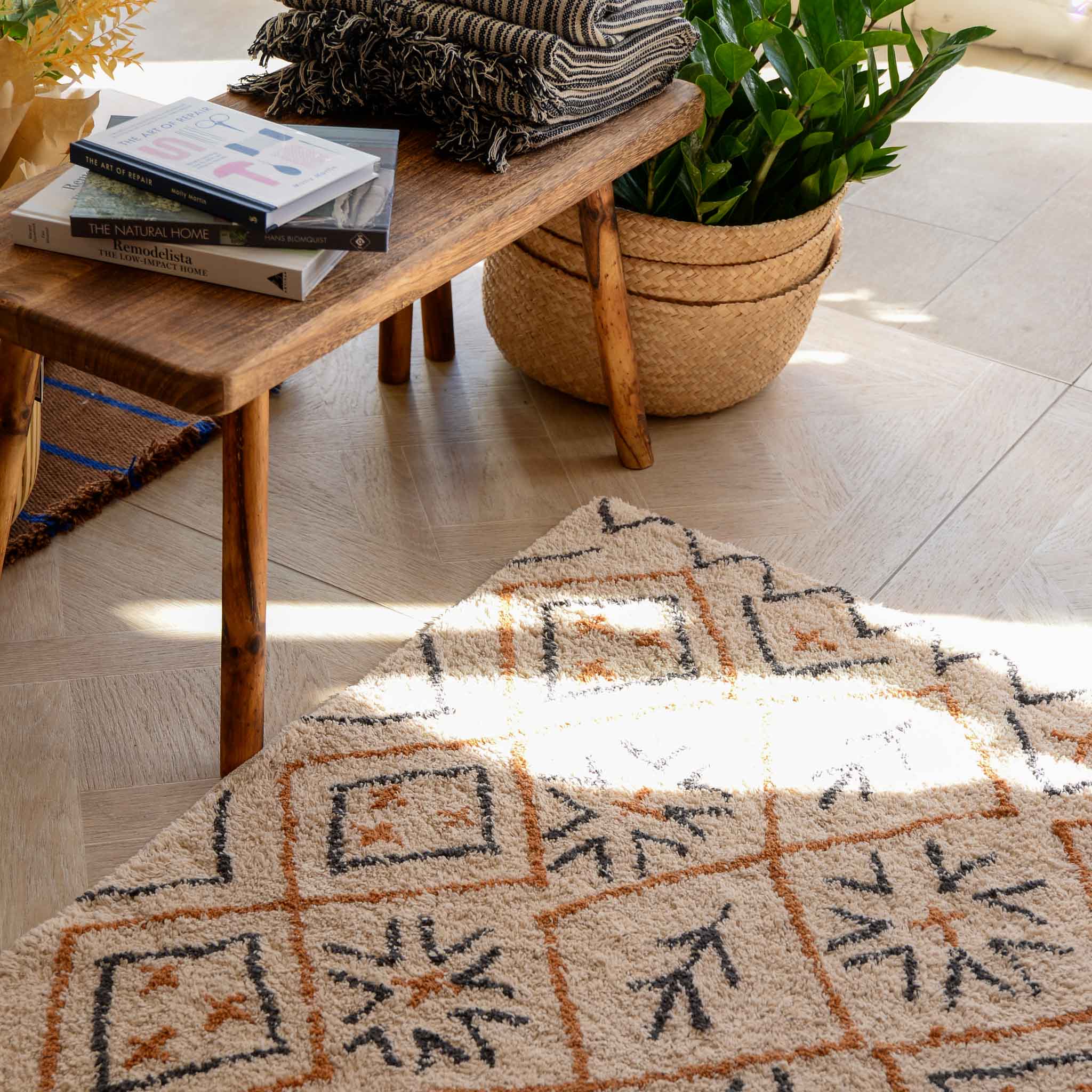 Bloomingville Nature Cotton Jaida Rug