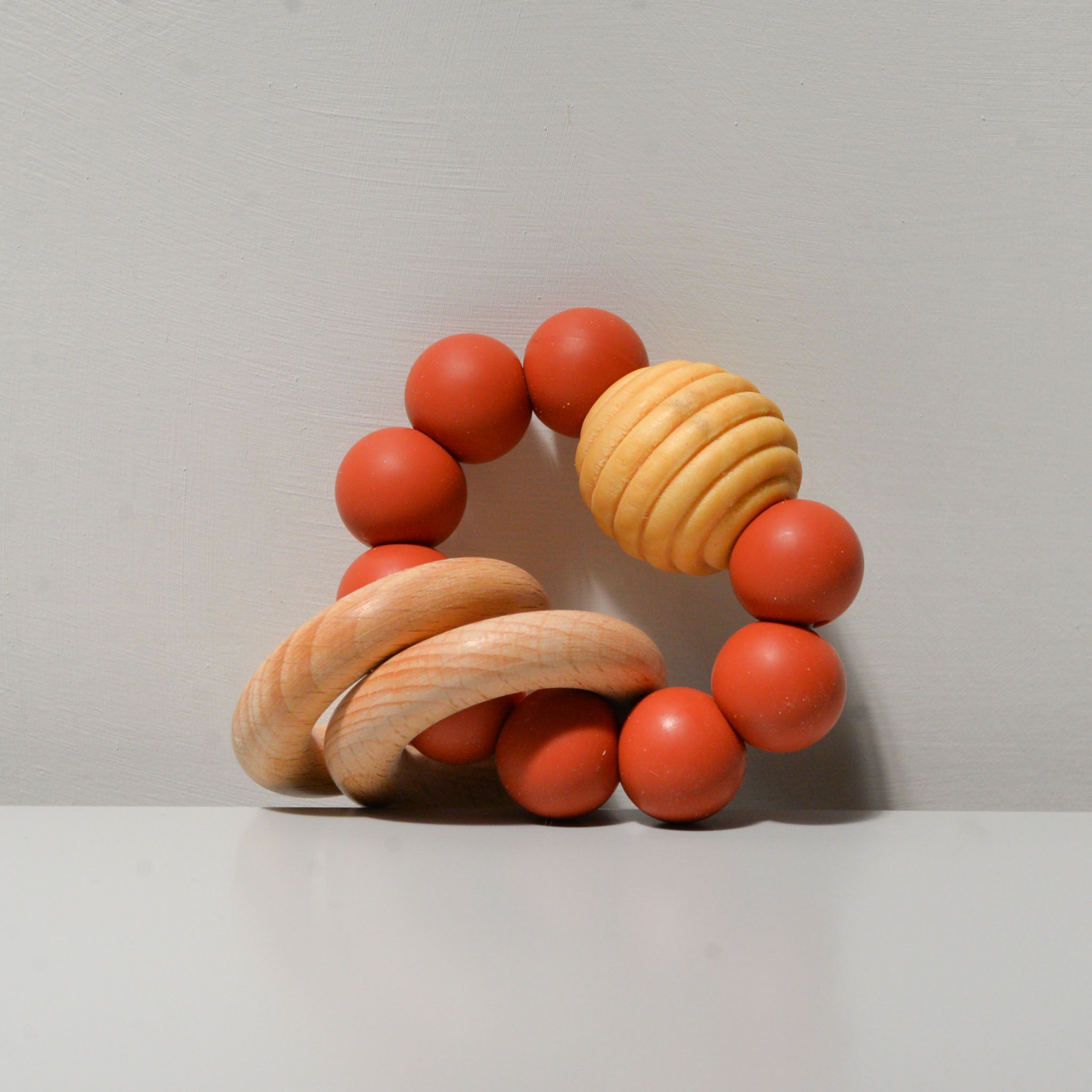 Blossom and Bear Silicone and Wooden Teething Toys