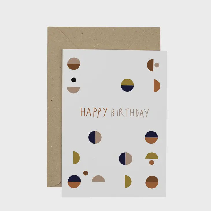 Happy Birthday Shapes Card