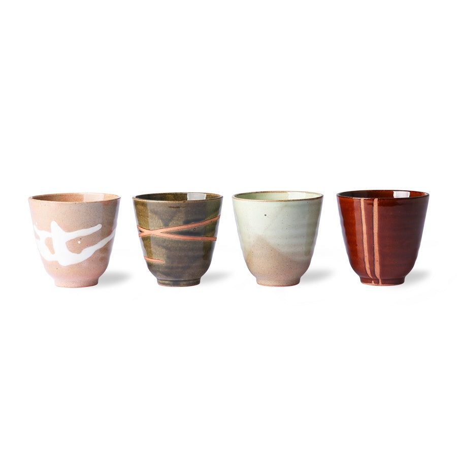 HKliving Kyoto Ceramics: Japanese Yunomi Mugs