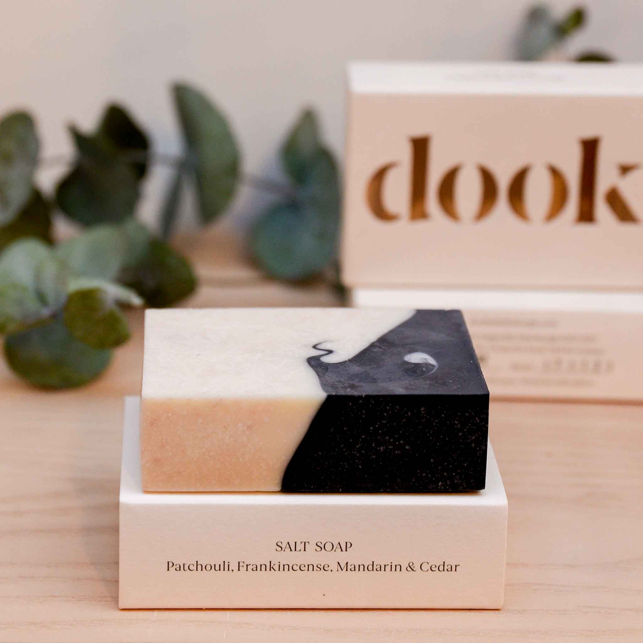 Dook Salt Soap Patchouli and Frankincense