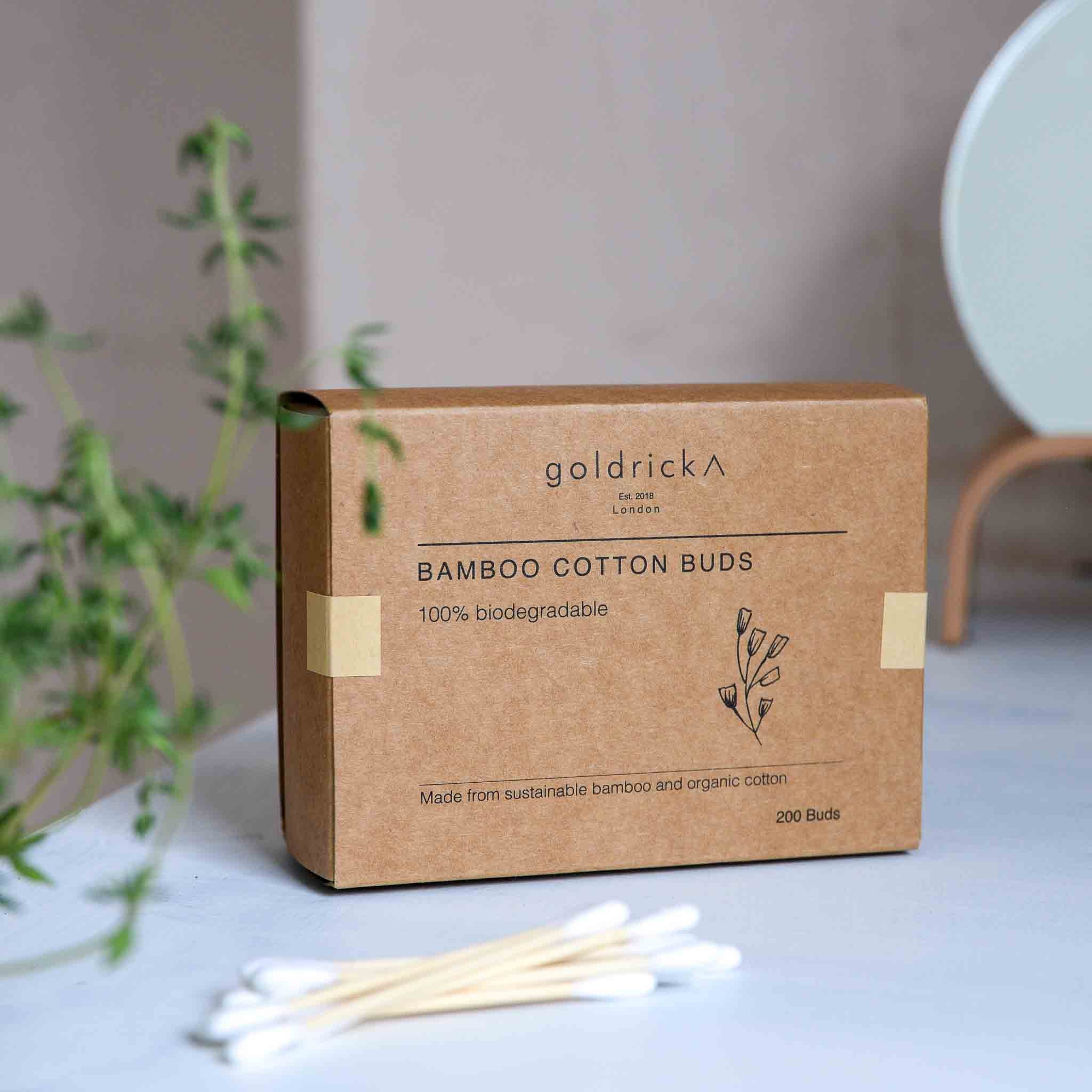 Bamboo Cotton Buds 100% Biodegradable x 200