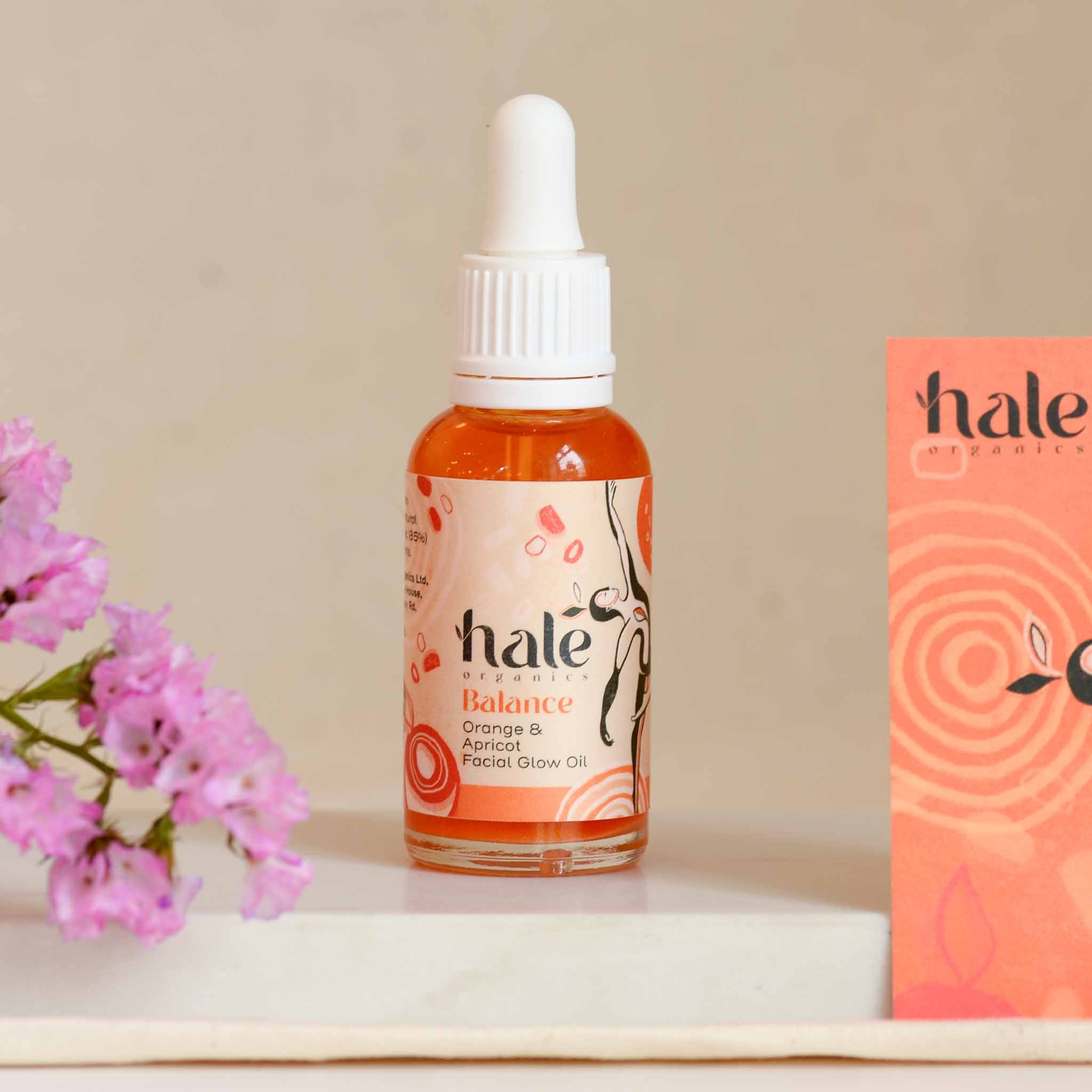 Hale Organics - Orange and Apricot Facial Glow Oil