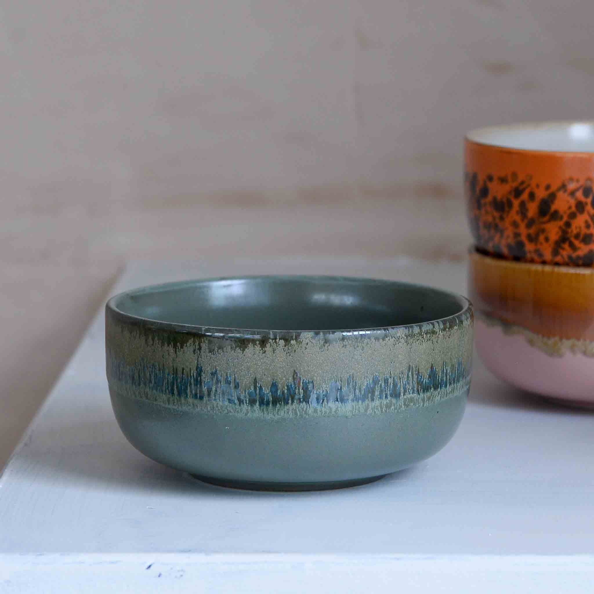 70s Inspired Dessert Bowls