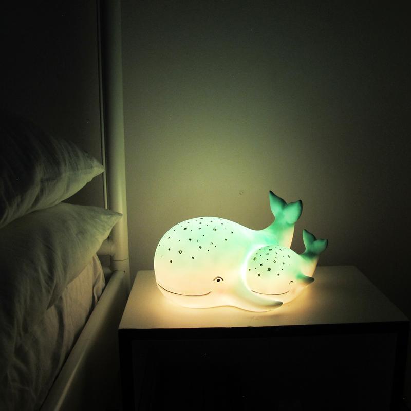 House of Disaster Mother and Baby Whale Lamp