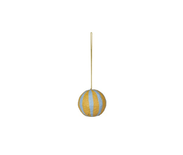 Broste Deko Small Sphere Cotton Bauble in Various Colours