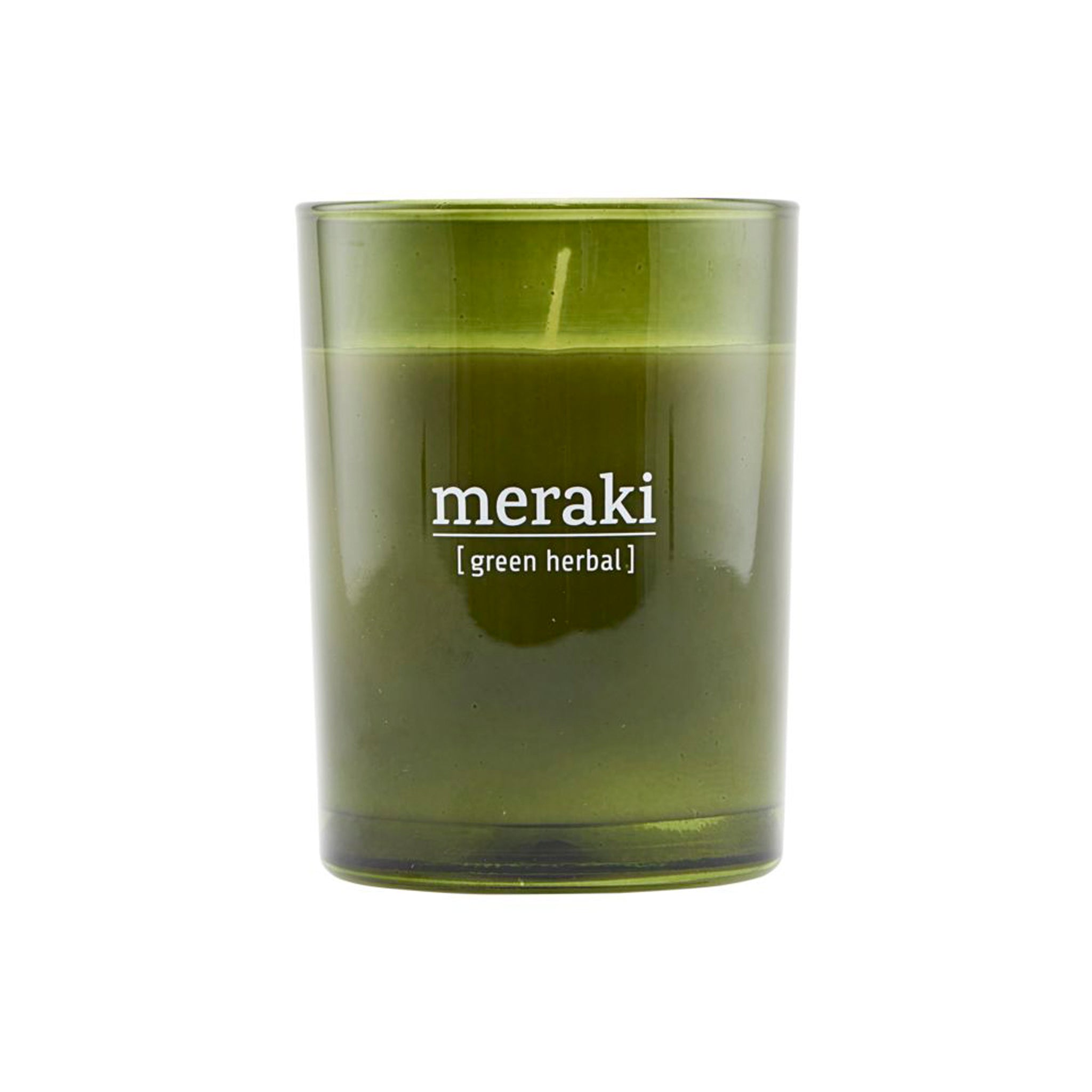 Green Herbal Large Soy Candle