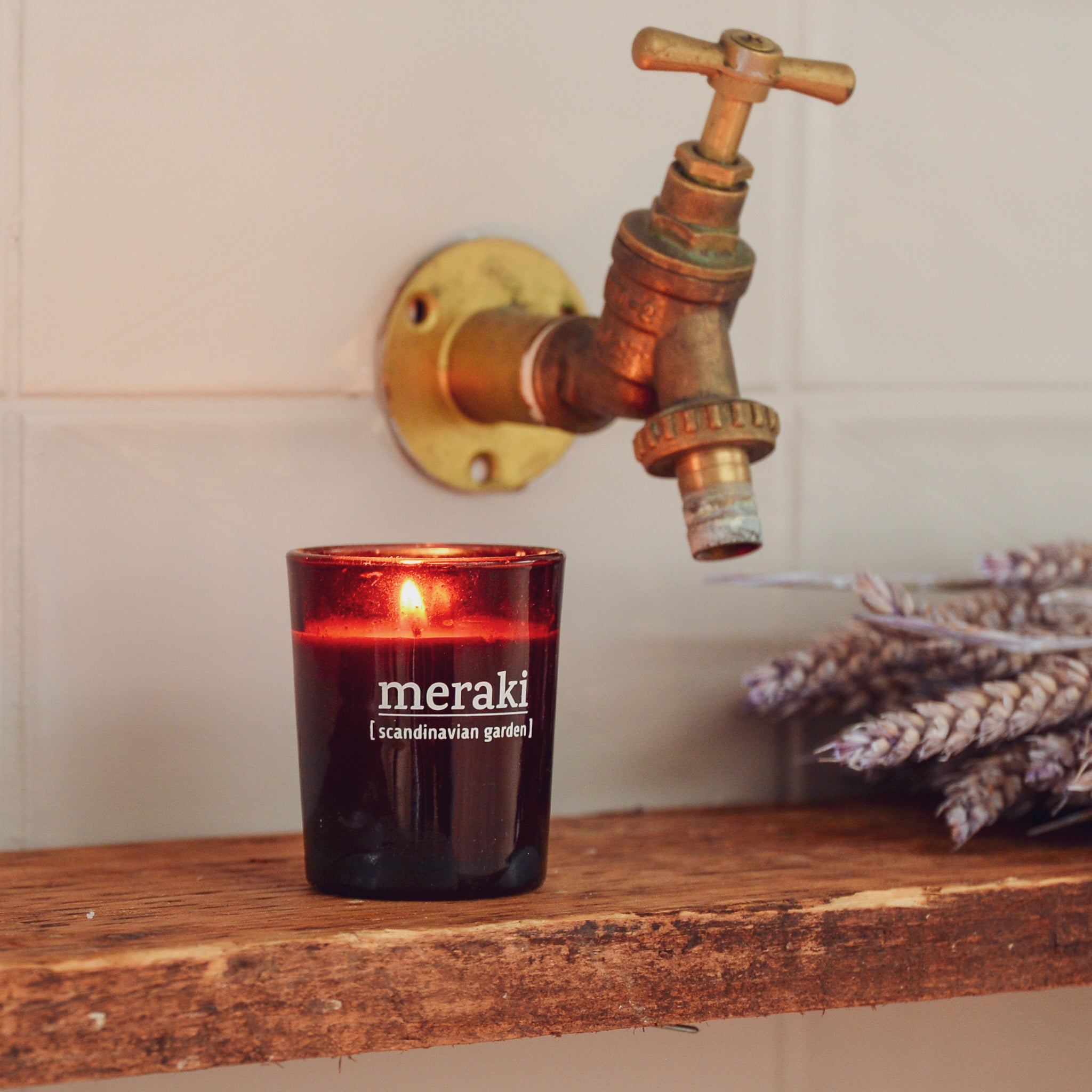 Meraki Scandinavian Garden Small Soy Candle