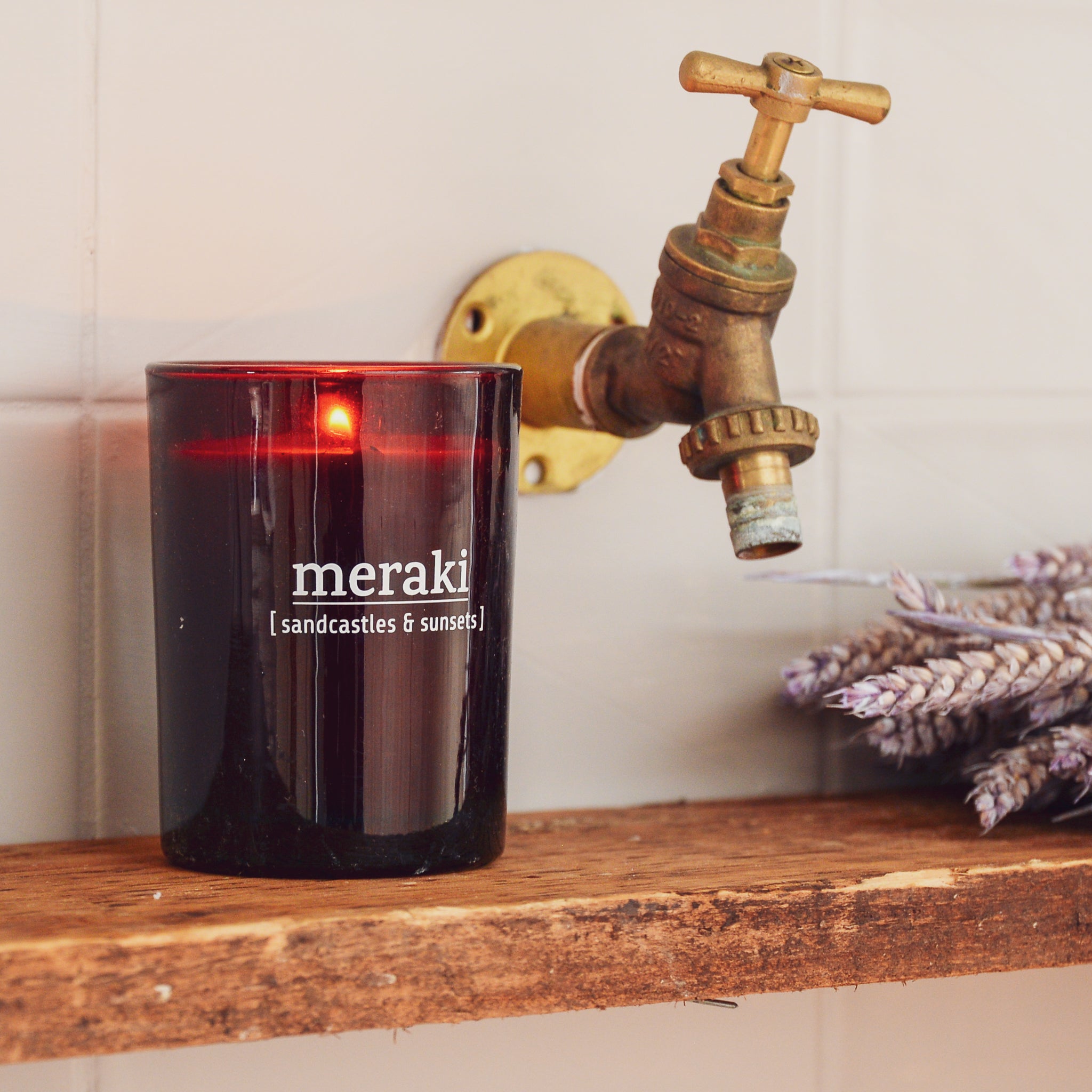 Meraki Sandcastles and Sunsets Large Soy Candle