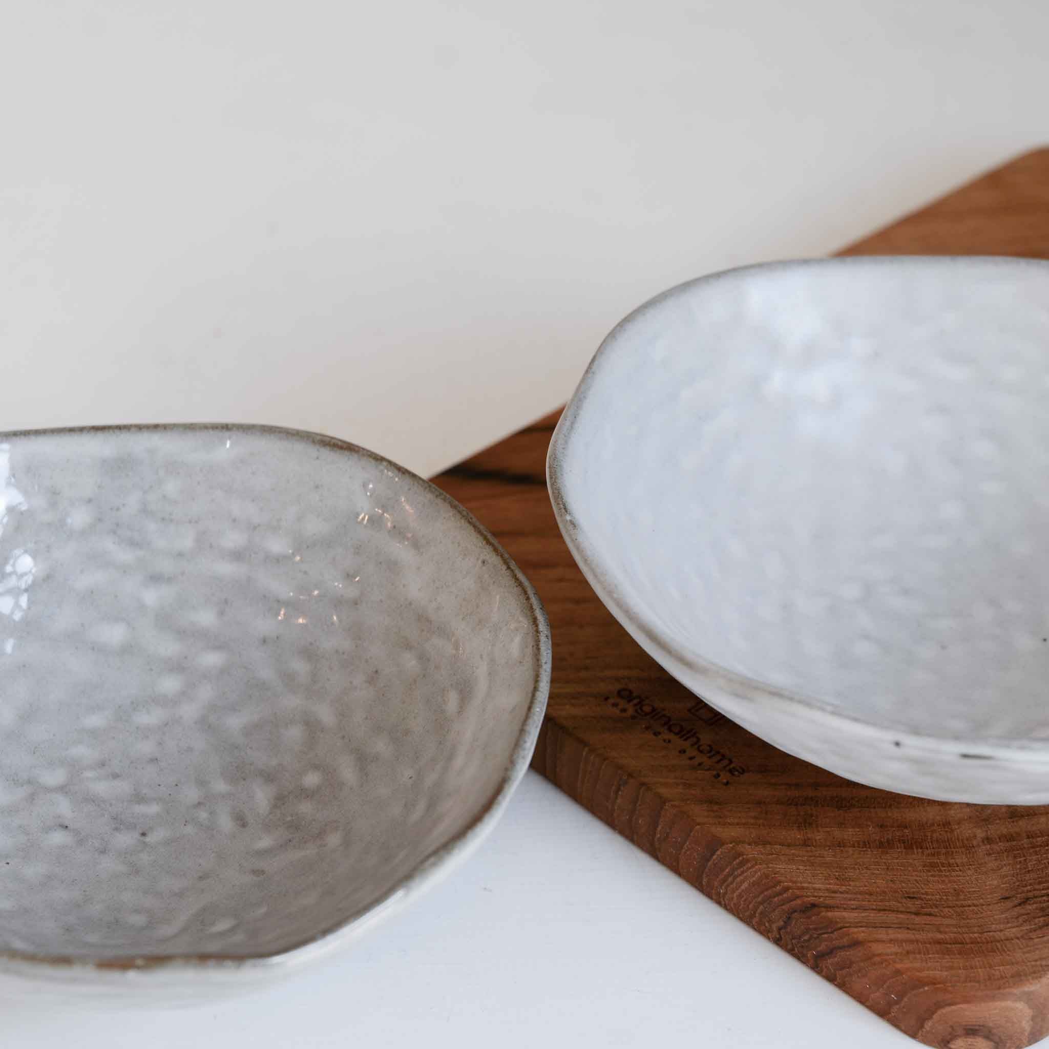 Iris Bowl Stoneware in Grey