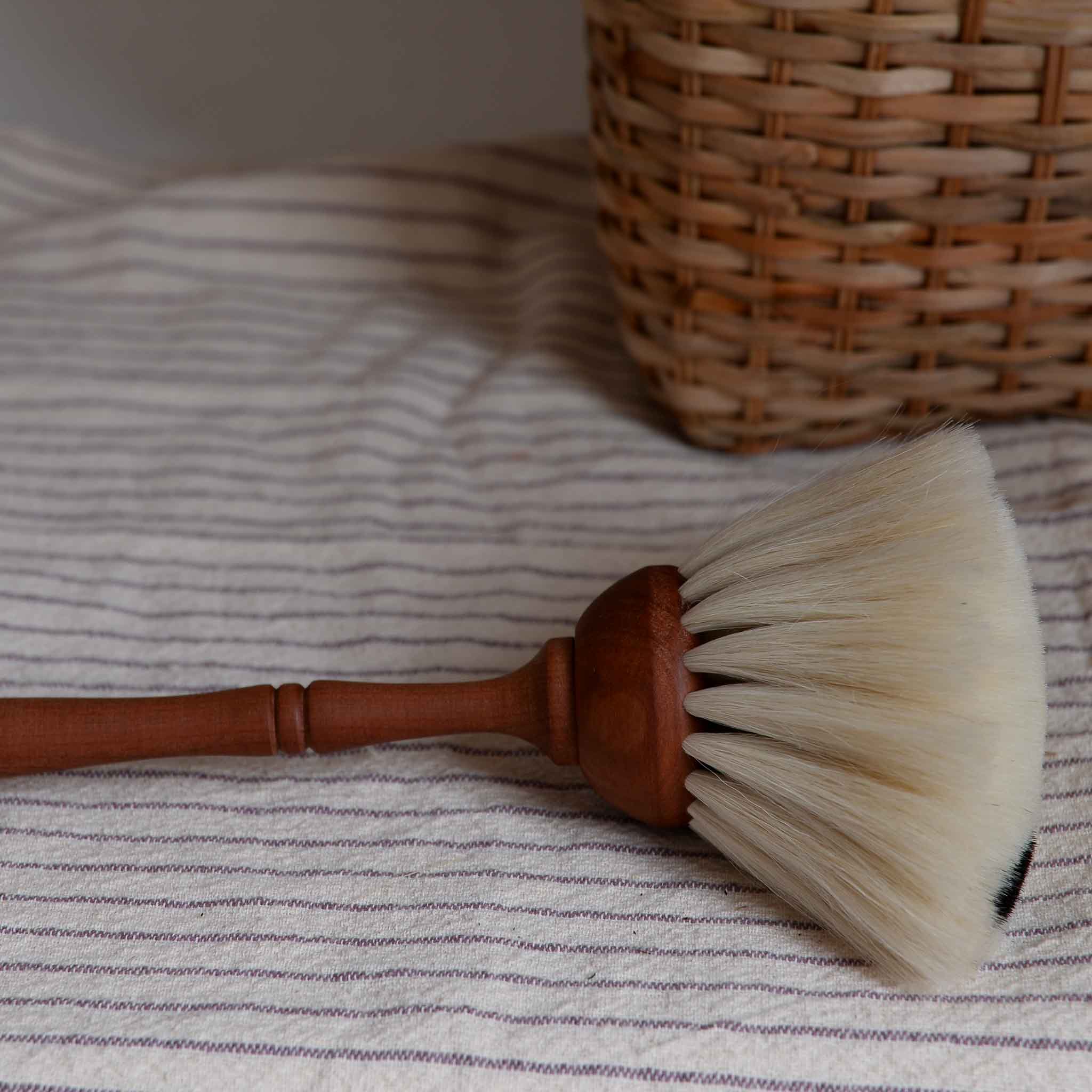 Dust Brush in Oiled Pear wood