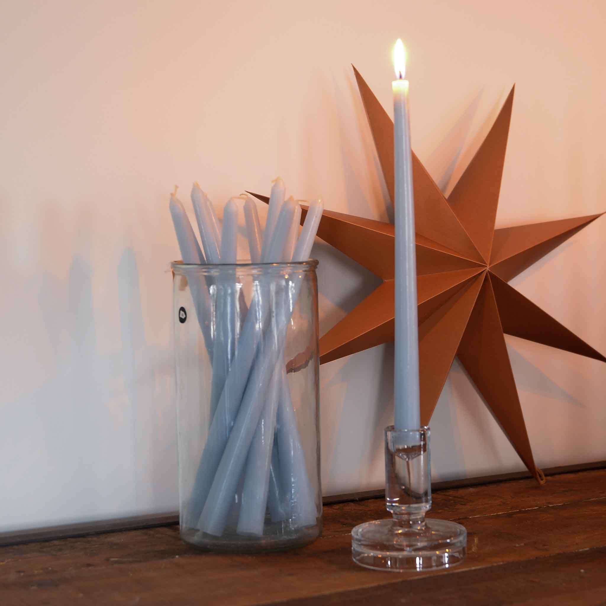 Nordal Tall Taper Dinner Candles