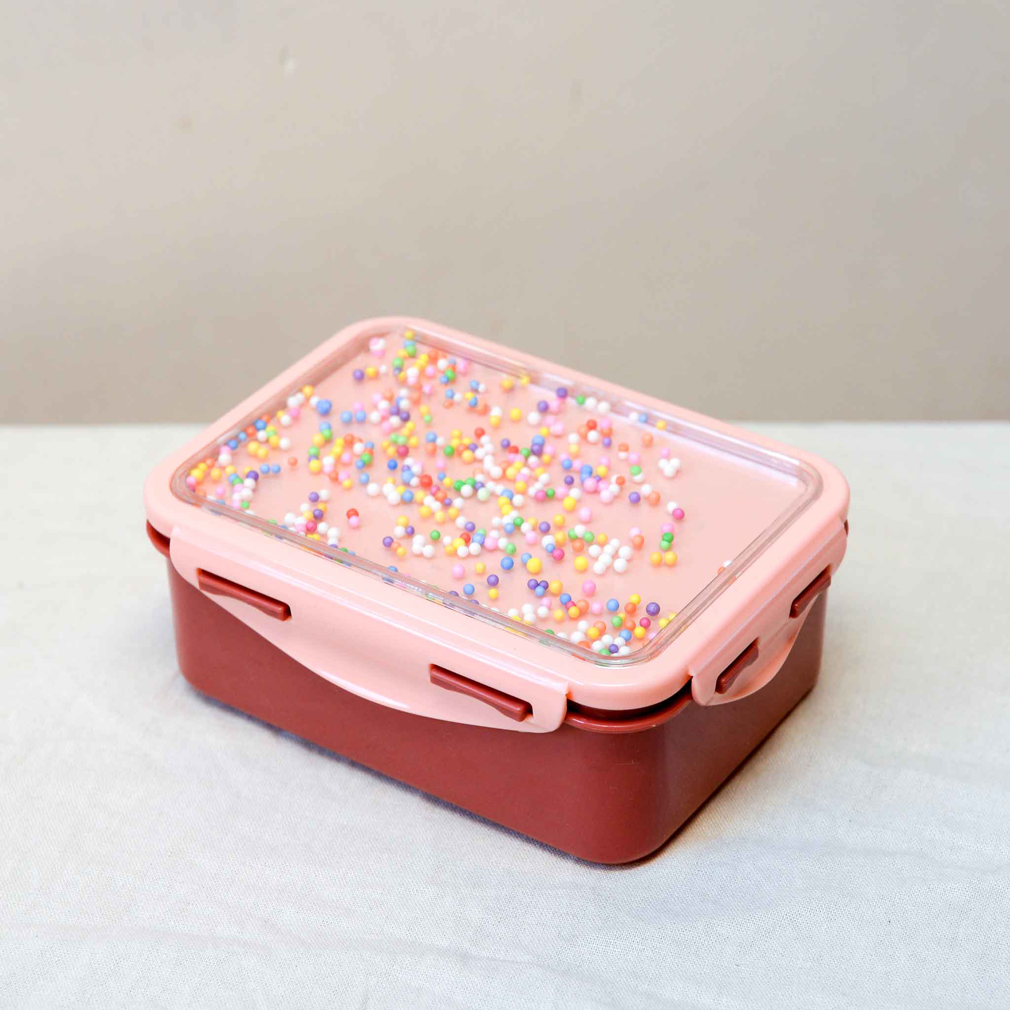 Kids Lunchbox with Popsicals in Rose