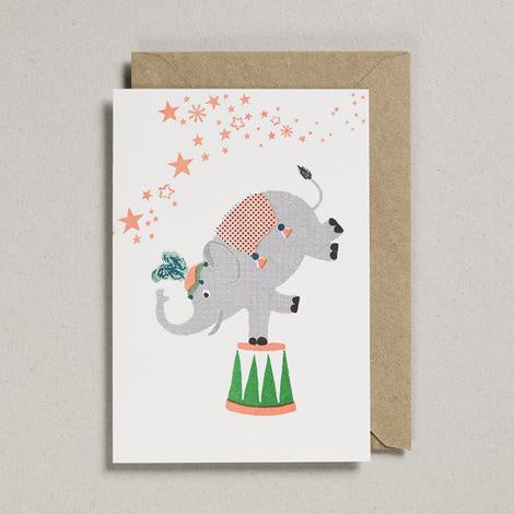 Petra Boase Confetti Elephant Kids' Birthday Card