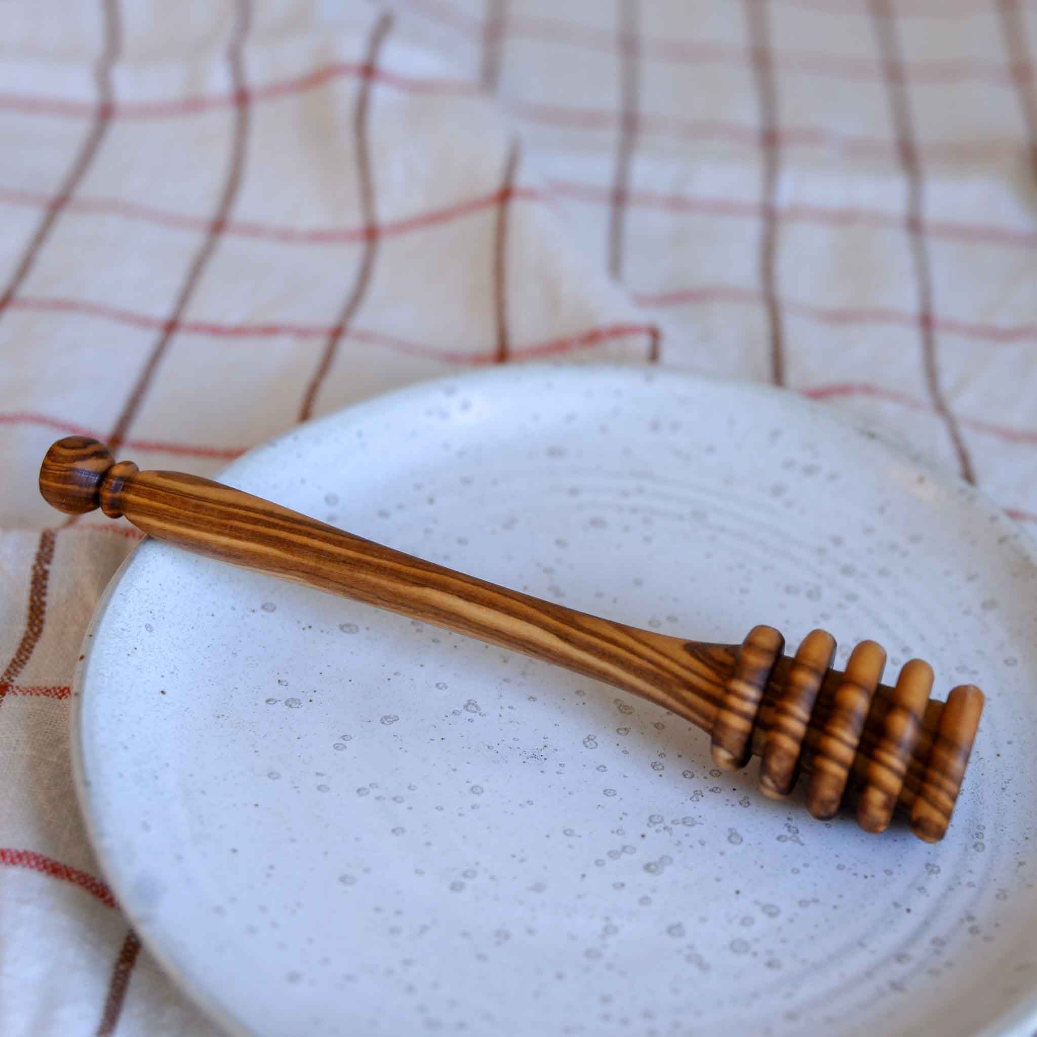 BÃ¼rstenhaus Redecker Olive Wood Honey Spoon