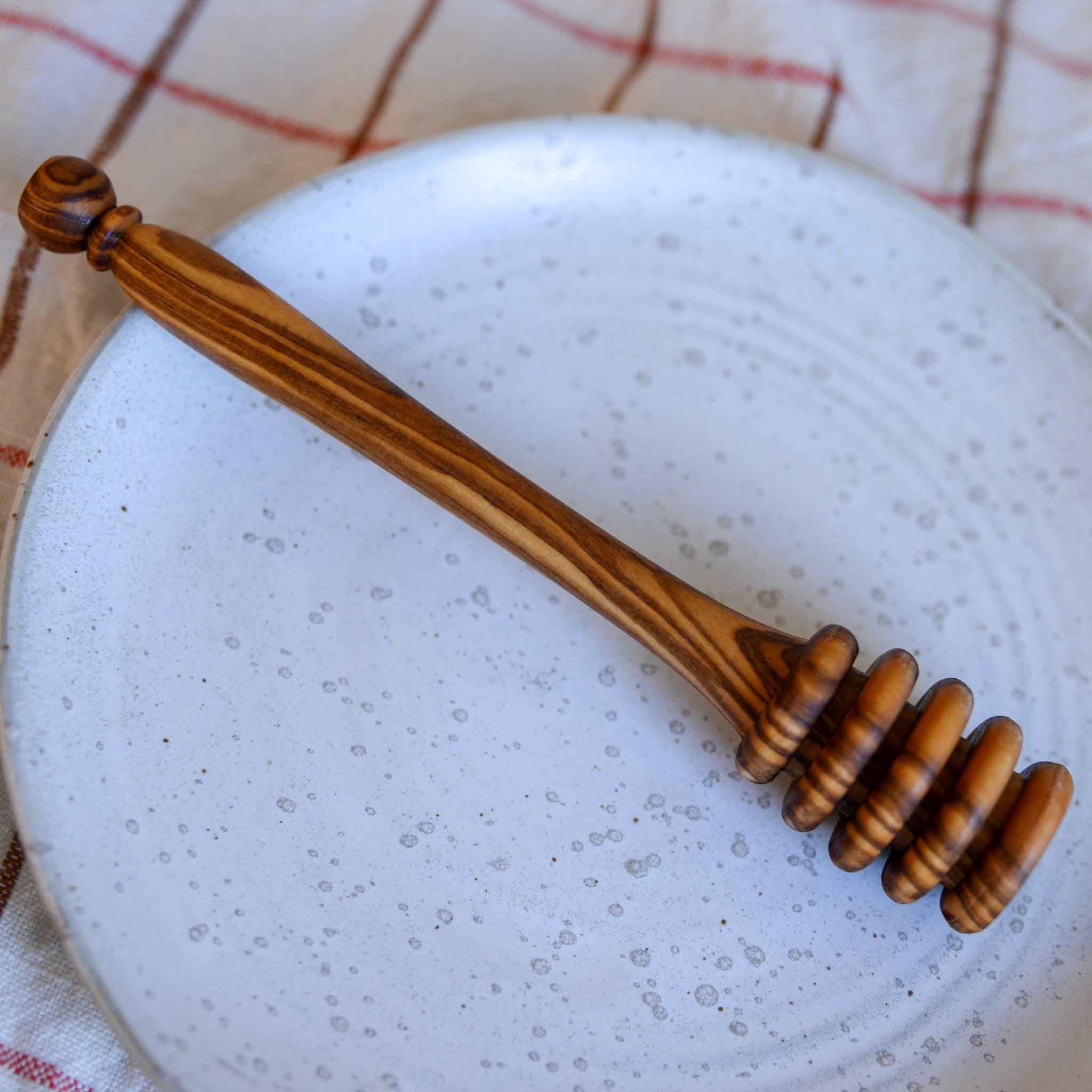 BÃ¼rstenhaus Redecker Olive Wood Honey Spoon