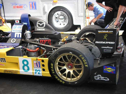 Mazda B-K Motorsports 20B ALMS LMP2 in the Paddock