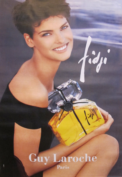 1991 Vintage Perfume Advertisement - Fidji - Guy Laroche – L'affichiste
