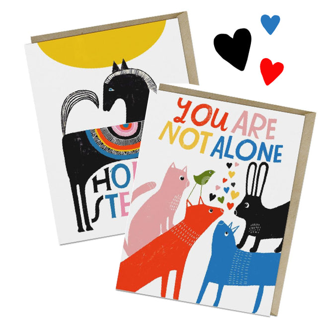 You Are Not Alone card