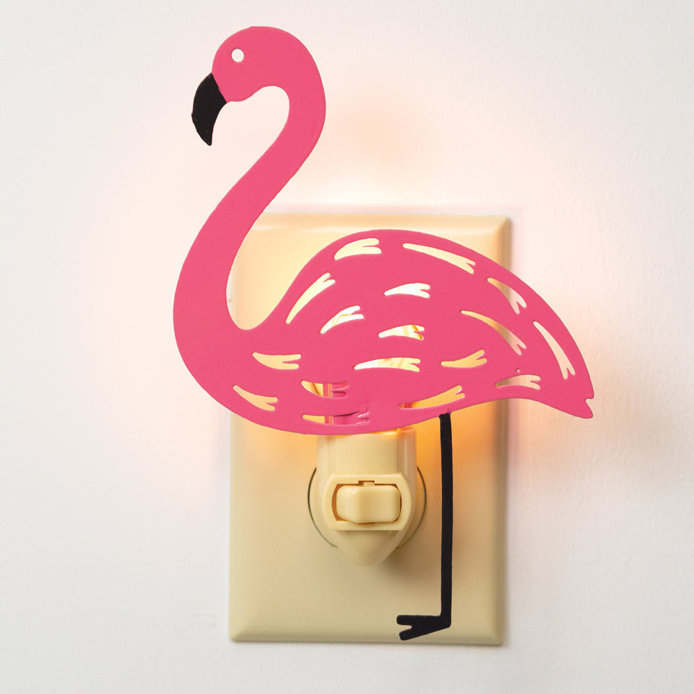 flamingo night light