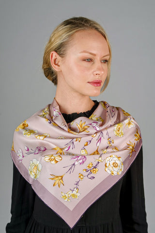 Vshine Silk and Shine Silk Scarf Heavy weight Range