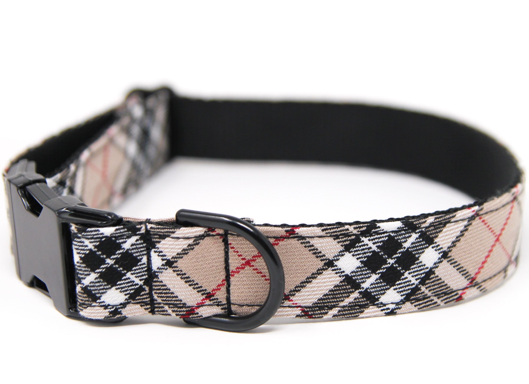 Burberry Dog Collar | Plaid Dog Collar – Fidos Collars