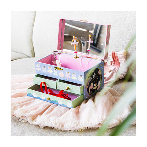 A children's musical jewellery box.