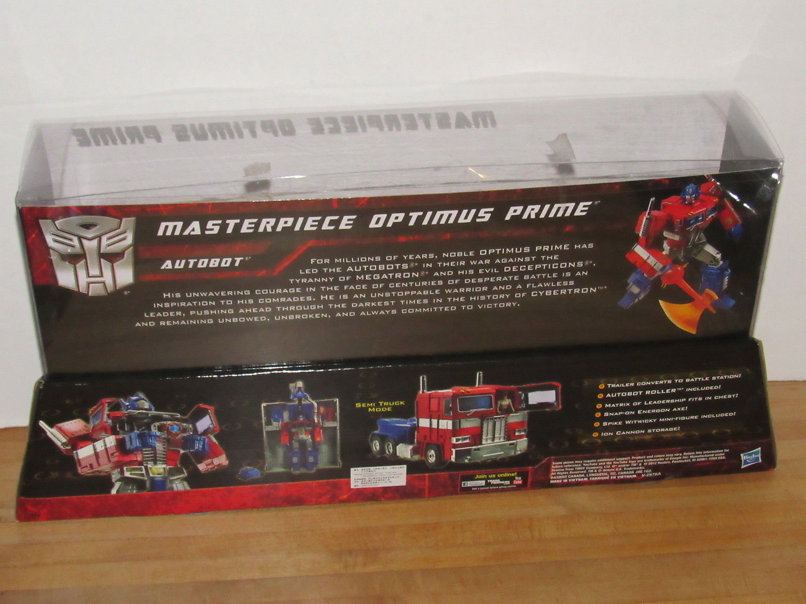 hasbro transformers mp 10 optimus prime toys r us exclusive