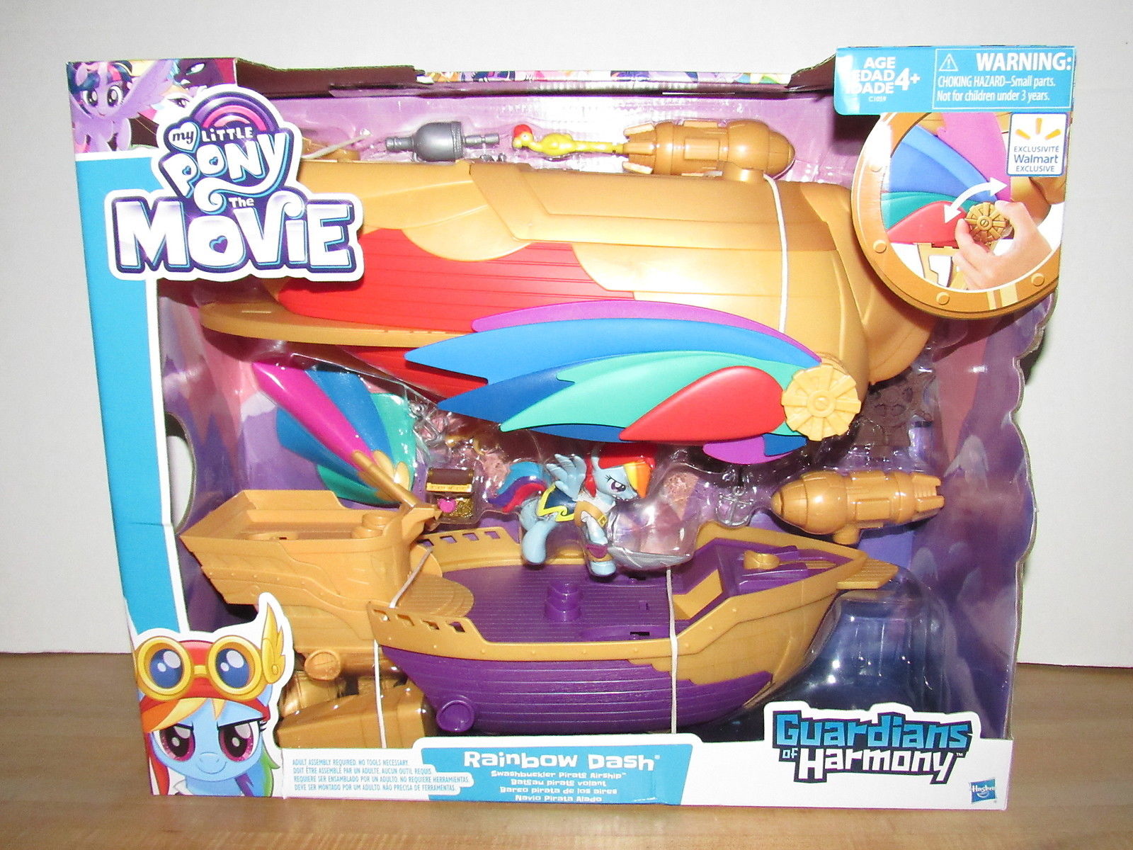 my little pony swashbuckler pirate airship