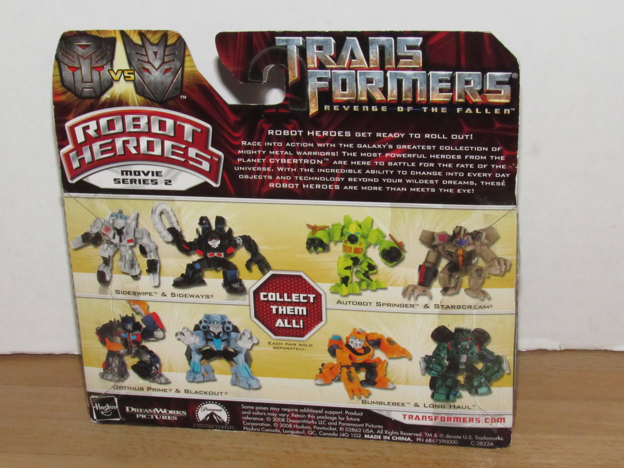 2008 hasbro transformers