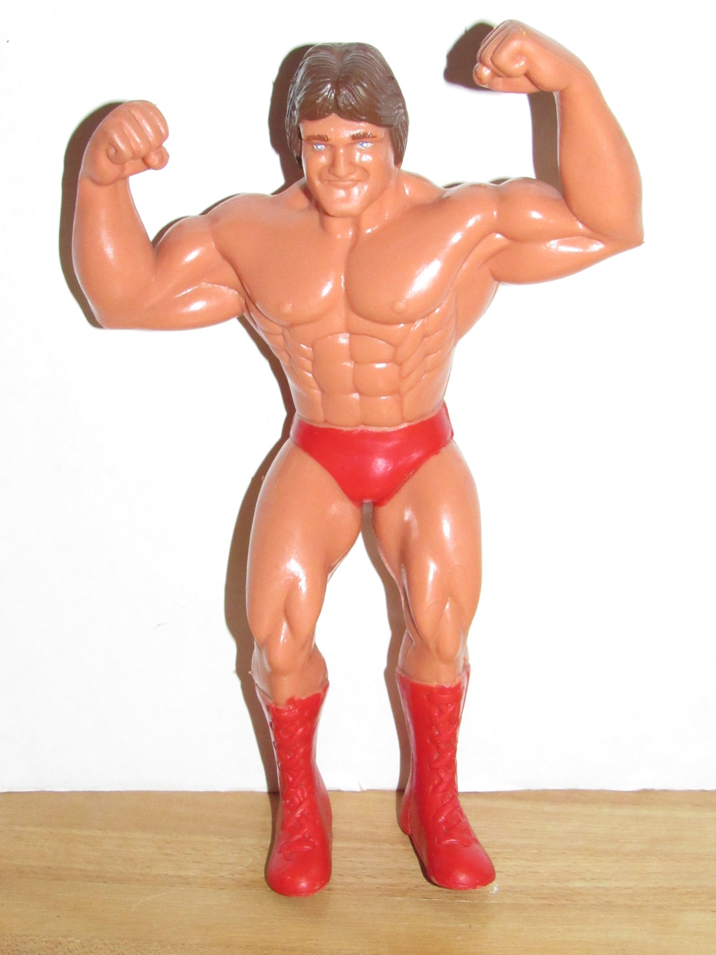 Ljn Wwf Wrestling Superstars Series 2 Mr Wonderful Paul Orndorff Big Tin Robot Toys And Collectibles