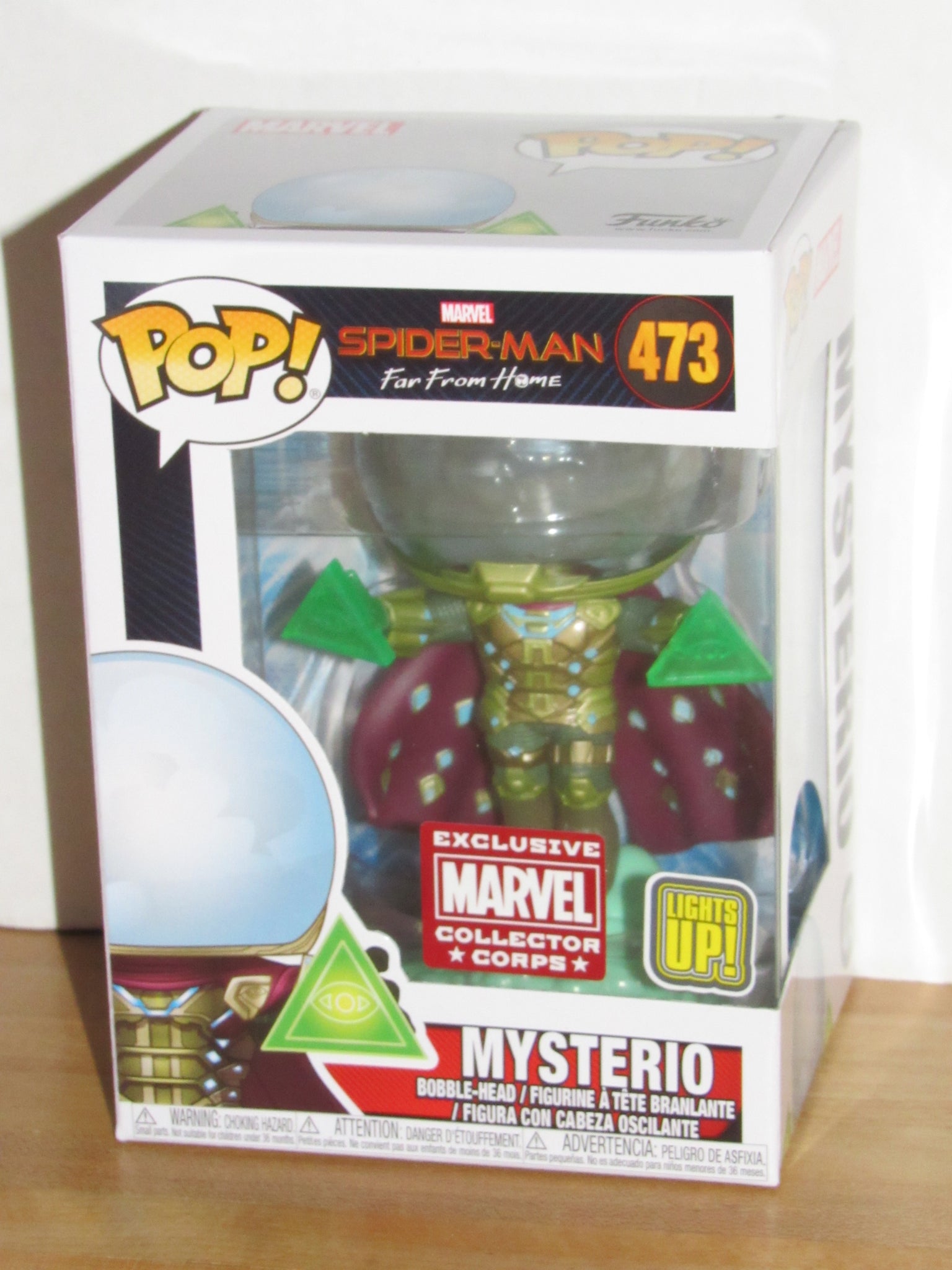 funko pop mysterio light up