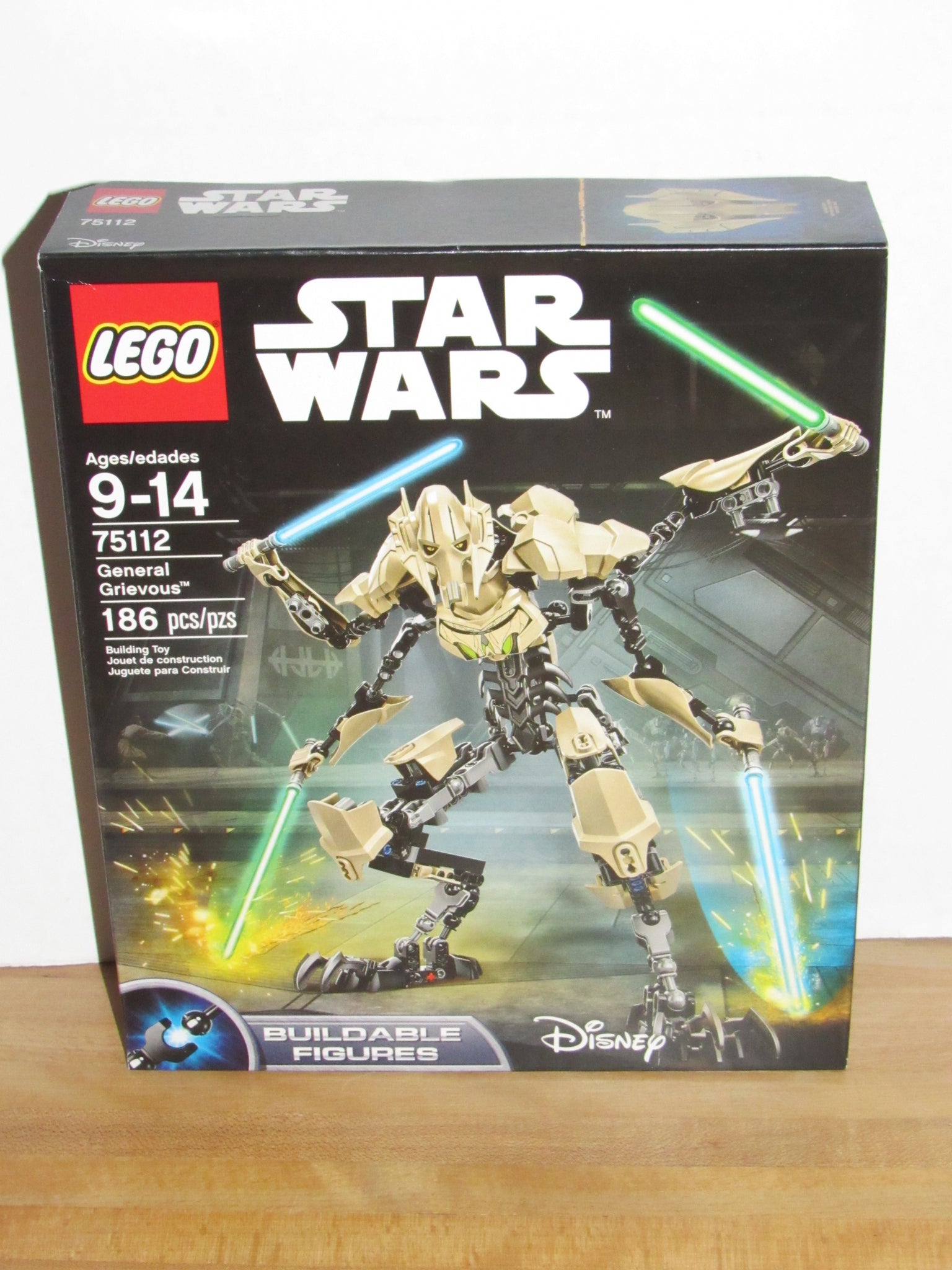 lego star wars general grievous 75112